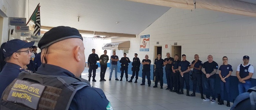 Guardas municipais participam de curso sobre técnicas de patrulhamento