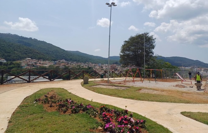 Obras do Mirante no Bairro São João avançam para a etapa de finalização